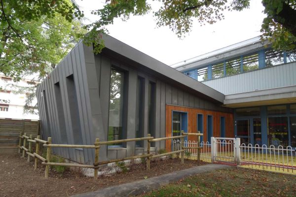 Arch2o | Extension halte garderie | Annemasse (74)