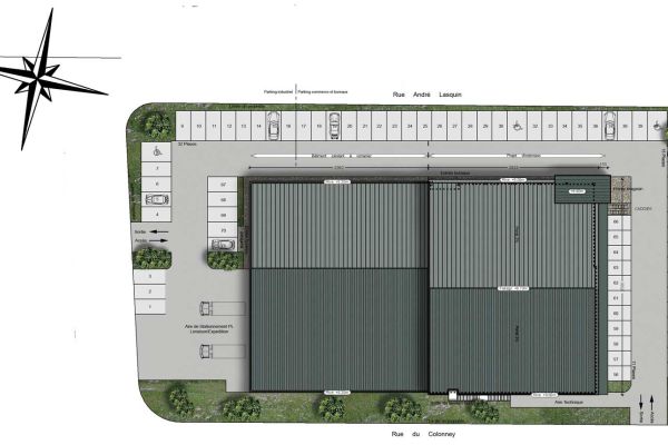 Rénovation extension  | Sallanches (74) | Plan masse