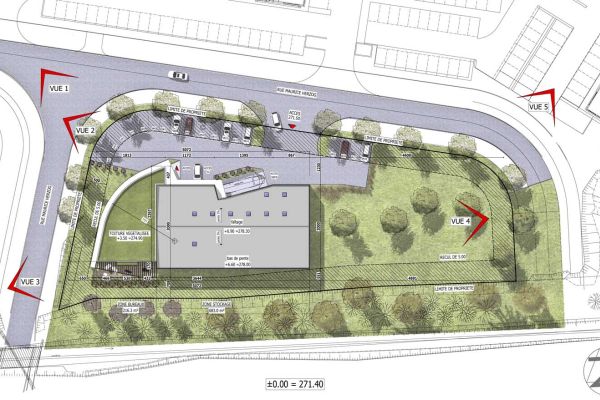 Arch2o | Construction immeuble bureaux | Vivier du lac (73)