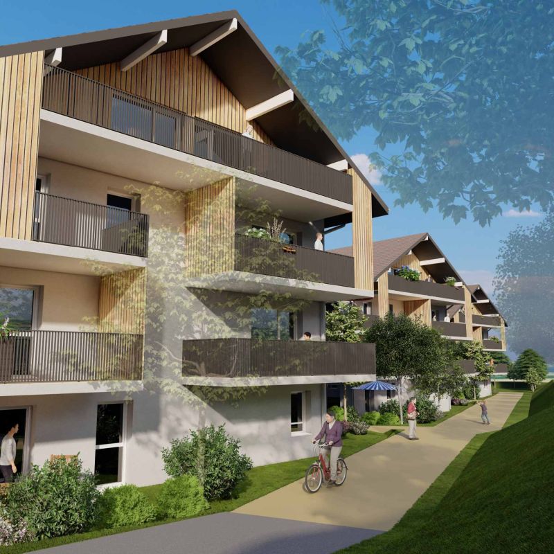 LES LOGES DU LEMAN | Projet immobilier | Thonon (74)